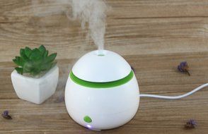 Augymer Essential Oil Diffuser, Cool Mist Travel Humidifier Portable Ultrasonic Oils Diffusers Waterless Auto... N6