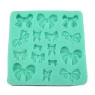 Bhbuy 1pc Silicone Cake Mold Butterfly Bow Knot Design Fondant Chocolate Mould DIY New N3