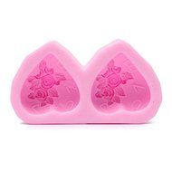 &quot;Double Heart Shape Fondant Cake Mould Silicone Chocolate Decorating Mold&quot; shopping N5