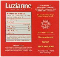 Luzianne Iced Tea, Sweet Flavor, Single Serve Tea Cups, 12 Count N10