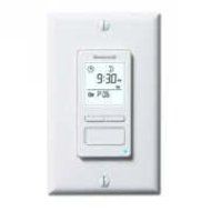 Honeywell PLS550A1006 EconoSwitch Programmable Timer Switch, White