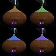 Essential Oil Aromatherapy Diffuser, Quimat Wood Grain 300ml Ultrasonic Diffuser Cool Mist Humidifier Air Purifier... N15