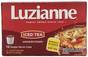 Luzianne Iced Tea, Sweet Flavor, Single Serve Tea Cups, 12 Count N13