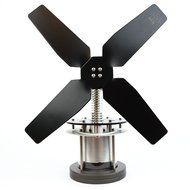 Heat Powered Stove Top Fan for wood multi-fuel coal with Soapstone or cooler surface - WARPFIVE GLASSHOPPER Eco... N9