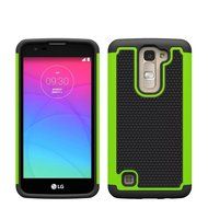 LG K10 Case, ARSUE [Drop Protection] [Shock Absorption] Hybrid Dual Layer Armor Defender Protective Case Cover... N4