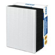 Premium True HEPA Filter with 6 Activated Carbon Pre Filters compatible with Winix 115115 Size 21 - Works with... N2