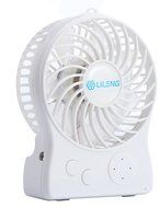 LBLI Desktop Fan For Chlidren USB Charging&amp;Lithium Battery Power Supply 3 Speeds Mini Portable Fan , purple JIAJU-YONGPING...