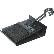Uniflame Black Shovel And Brush Set With Pan