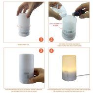 Jorlyen Ultrasonic Cool Mist Humidifier/Essential Oil Diffuser/ Aromatherapy Diffuser/ Car air fresher/USB humidifier... N2