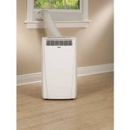 White, Portable Air Conditioner With 10,000 BTU