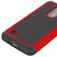 LG K10 Case, ARSUE [Drop Protection] [Shock Absorption] Hybrid Dual Layer Armor Defender Protective Case Cover... N7