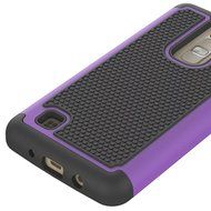 LG K10 Case, ARSUE [Drop Protection] [Shock Absorption] Hybrid Dual Layer Armor Defender Protective Case Cover... N8