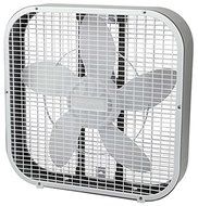 Holmes HBF2010A-WM 21-Inch by 4.5-Inch Box Fan, 3 Speed-Settings, Metal Frame, 20-Inch Blade, White