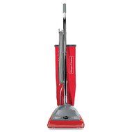 Sanitaire EUK688 SC688 Upright Vacuum, Bagged, 7 amp, 1.53 gal, Red, Silver