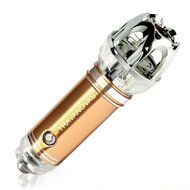 Travanovas Eighth Generation Portable Car Air Ionizer Purifier Compact Auto Odor Eliminator, Silver