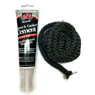 Midwest Hearth Wood Stove Replacement Gasket Kit for Woodburning Stoves - Graphite Impregnated Fiberglass Gaskets... N8