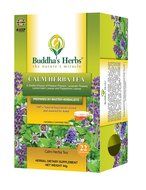 Buddha's Herbs Calming Tea with Passion Flowers and Lavender - 100 % Natural (Pack of Two (44 Tea bags))