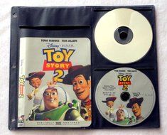 Artisan 240 Disc Black Faux Leather DVD Album with 120 Liner Notes and Title Cover Page Capacity Using Metal Ring... N2