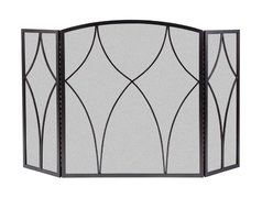 Panacea Products 15980 3-Panel Diamond Fireplace Screen