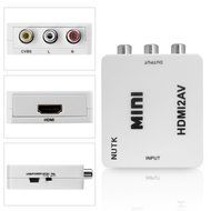 HDMI Converter,NUTK 1080P HDMI to AV 3RCA CVBs Composite Video Audio Converter Adapter Supporting PAL/NTSC with... N2