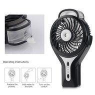 HJIAN Handheld Humidifier Fan Mini Misting Fan Water Mist Fan Portable Personal Cooling Fan Mist Humidifier Fan...