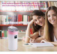 Ultrasonic Cool Mist Humidifier (Multi Use for Car Travel Office Desk Desktop Small Bedroom) USB Portable Mini... N2