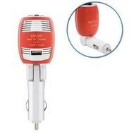 Airvita Car wireless Air Stick CigarJack Aip Purifier USB 180&deg;Adjustable Angle (Red)