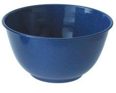 GSI Outdoors Blue Enamelware 10.75 inch Mixing Bowl