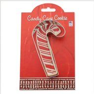 Candy Cane Cookie and Fondant Cutter - Ann Clark - 5.5 Inches - US Tin Plated Steel N4