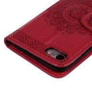 iPhone 7 Case (4.7 inch) - Wallet Folio Flip Embossed Totem PU Leather Case with Stand Card Slots and Slim Fit... N27