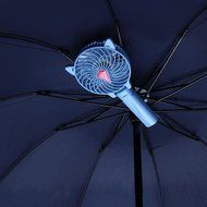 Portable Table Fan,ACLUXS Head Adjustable Cool Mini Portable Floor/Table Fan with Rechargeable Battery and USB... N3