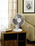 Lakewood LDF1210B-WM 12-Inch Oscillating Table Fan