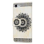 iPhone 7 Case (4.7 inch) - Wallet Folio Flip Embossed Totem PU Leather Case with Stand Card Slots and Slim Fit... N39