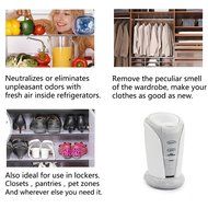 HAYATA Mini Ozone Air Cleaner Refrigerator Deodorizer,Smell Eliminator Portable Air Purifier and Powerful ionic... N2