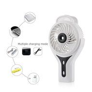 HJIAN Handheld Humidifier Fan Mini Misting Fan Water Mist Fan Portable Personal Cooling Fan Mist Humidifier Fan... N4