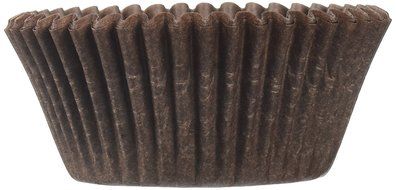 Oasis Supply Baking Cups, 100-Count, Solid Brown