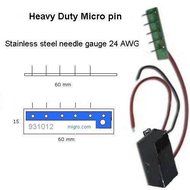 Negative ion Generator 12VDC Module w MicroPin Stainless Steel Needles 930012 N2
