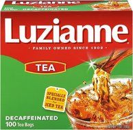 Luzianne Decaffeinated Tea Bags, 100 Count