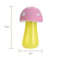 Ultrasonic Cool Mist Humidifier,BENKS Mushroom Humidifier 200ml for skin moisturizing,stealth mask with No Noise... N3