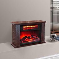 Youzee 750W Infrared Quartz Mini Wood Fireplace Space Heater | LS-PCFP1056 N2