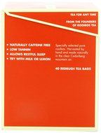 TICK TOCK TEAS Original Rooibos Organic Tea, Red Box, 3.5 Ounce N2