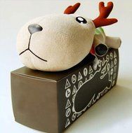 YunNasi Natural Air Purifying Bag Activated Charcoal Odor Absorber-Star Deer 200g N4