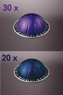 50 NESPRESSO VERTUOLINE ESPRESSO CAPSULES**DIAVOLITTO &amp; ALTISSIO BEST SELLERS (30 Diavolitto &amp; 20 Altissio Capsules) N2