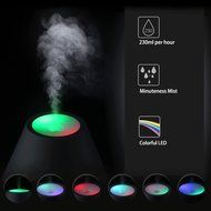 160ML Mini USB Volcano Humidifier Air Diffuser Purifier LED Night Light Purifier Atomizer Portable Ultrasonic...