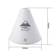 160ML Mini USB Volcano Humidifier Air Diffuser Purifier LED Night Light Purifier Atomizer Portable Ultrasonic... N3