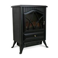 Tek Widget Free Standing Portable Electric 1500W Fireplace Heater