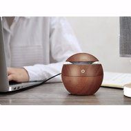 Toyofmine Mini Portable USB LED Ultrasonic Aroma Humidifier Essential Oil Diffuser Aromatherapy Purifiere for...