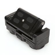 Mojoyce Foldable Tricycle Rail Cars 1/4'' Screw Mount Plate for DSLR Camera Gopro