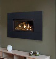 Zero-Clearance Mantis Fireplace with In-Wall Surround Kit, LP