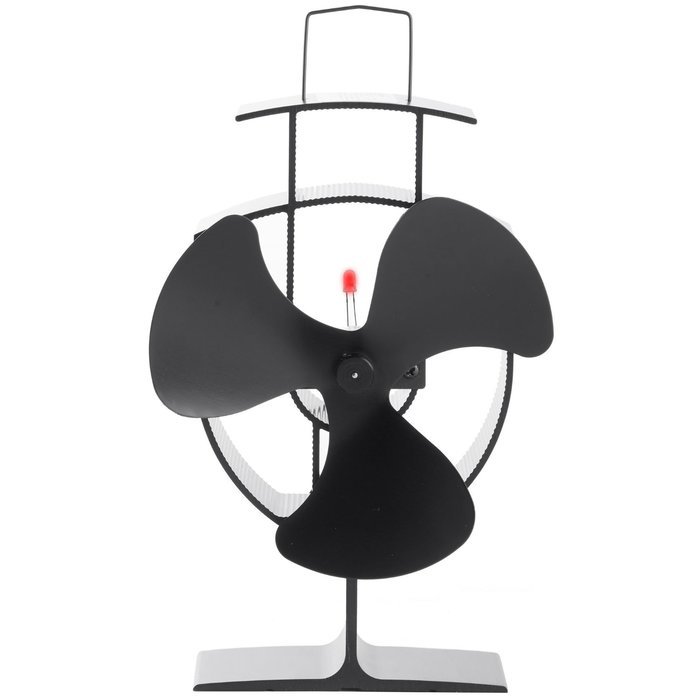 VonHaus Wood Stove Eco Fan - Heat Powered Ultra Quiet Triple Blade Fireplace Blower Fan for Efficient Heat Distribution... N11
